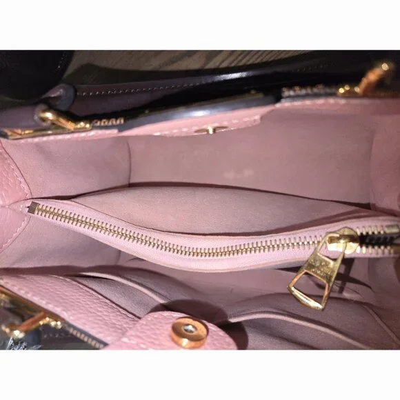 Pristine Authentic LV Magnolia Damier Ebene Brittany with Ballerina Pink - Picture 8 of 16